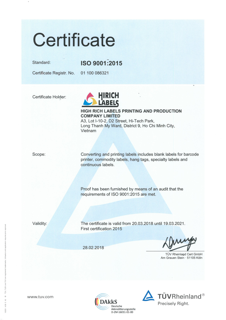 ISO 9001:2015